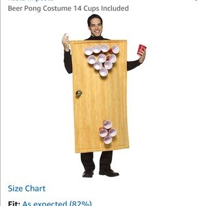 Beer pong 🍻 Halloween costume. One size fits all